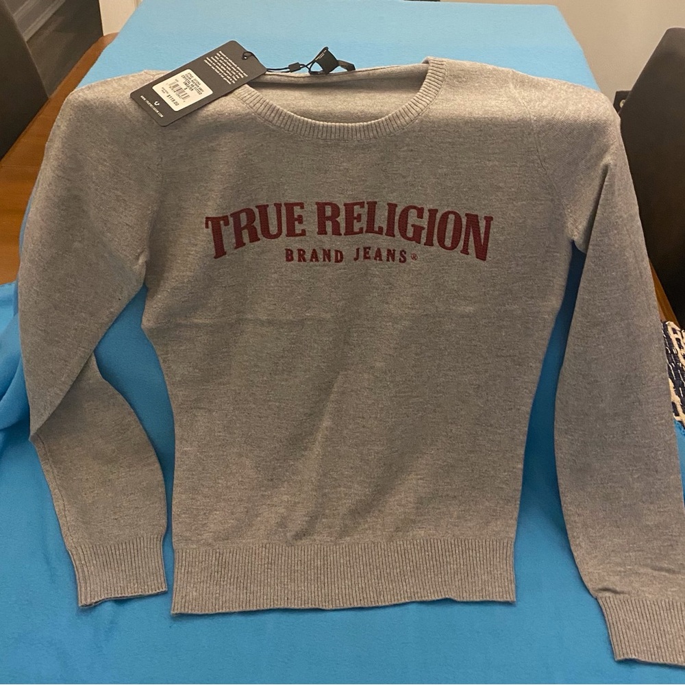 True Religion Crystal HS Fitted Sweater